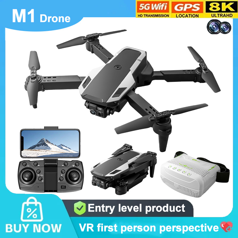Drone Avion Rc - M1 Foldable Drone HD Camera Optical