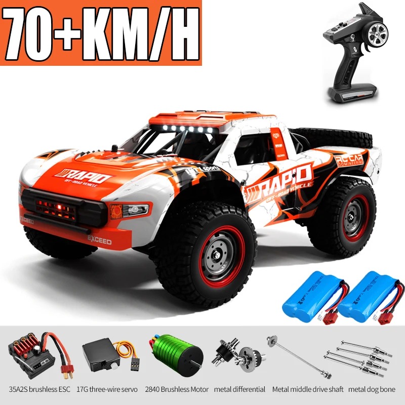Drone Rc Plegable - JJRC Q130 1:16 70KM/H 4WD RC