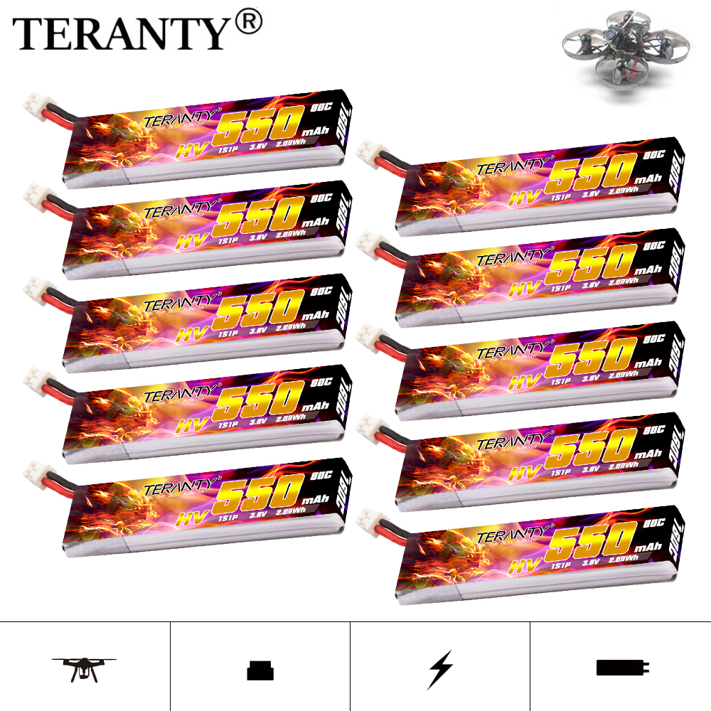 Drone Rc Board - TERANTY HV 1S 3.8V 550mAh 80C/160C