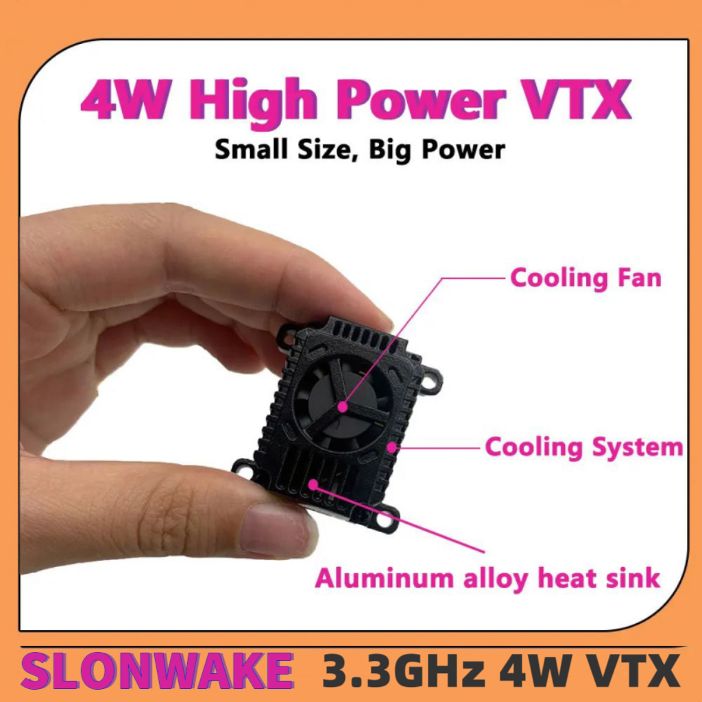 SLONWAKE FPV 3.3G 16CH 4000mW  - đánh giá và giá Drone Rc Remote Control