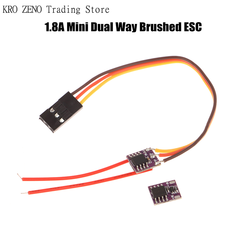 🔝1S 1.8A Dual Way Brushed ESC  - đánh giá và giá Drone Motor Rc Car
