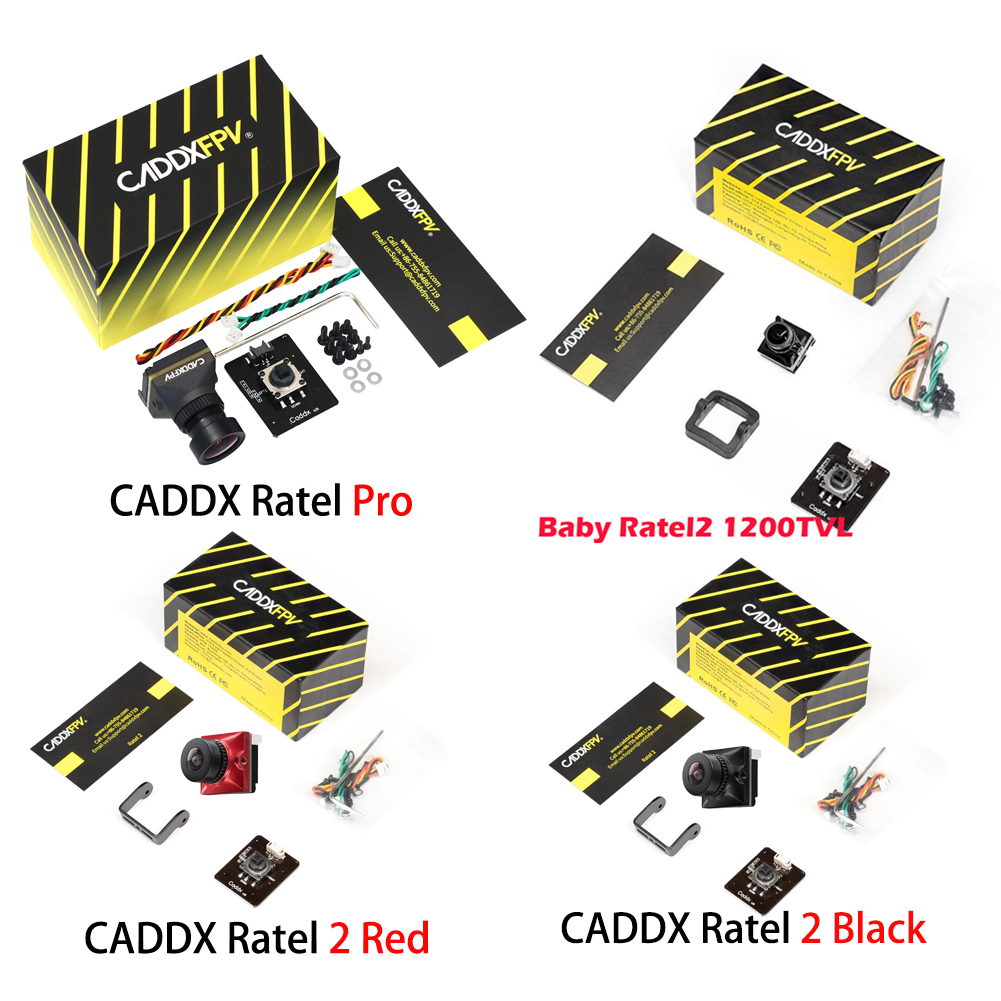CADDXFPV Ratel Pro Analog / Ba - đánh giá và giá Drone Rc Plegable