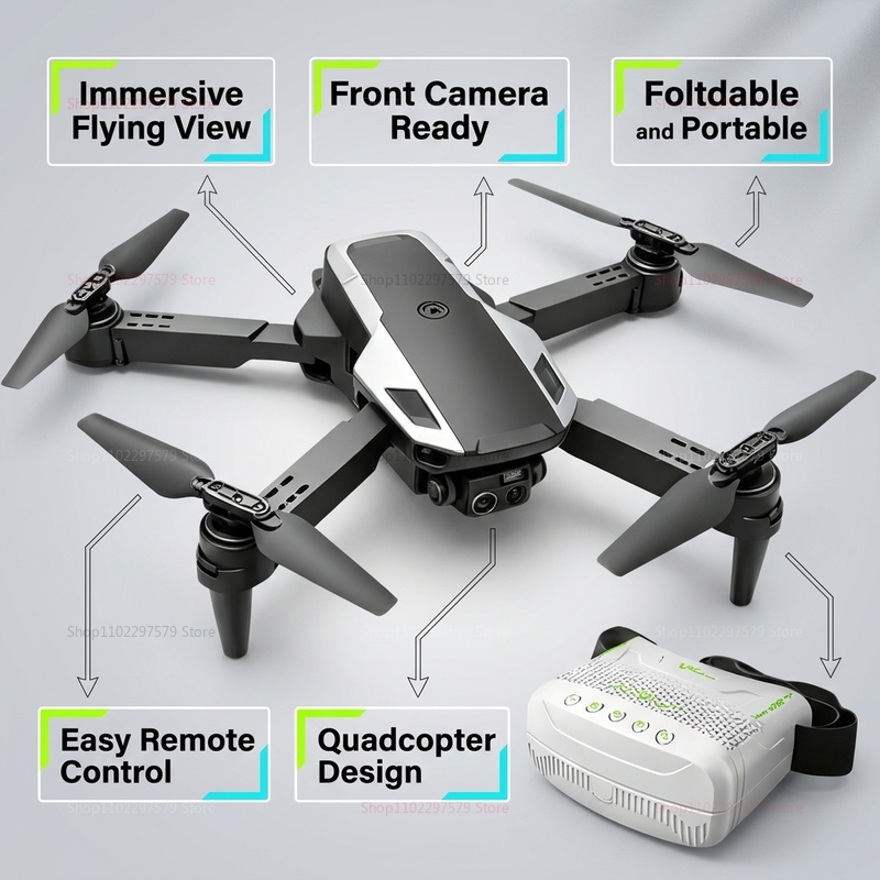 Foldable M1 Mini Drone RC Quad - đánh giá và giá Drone Avion Rc