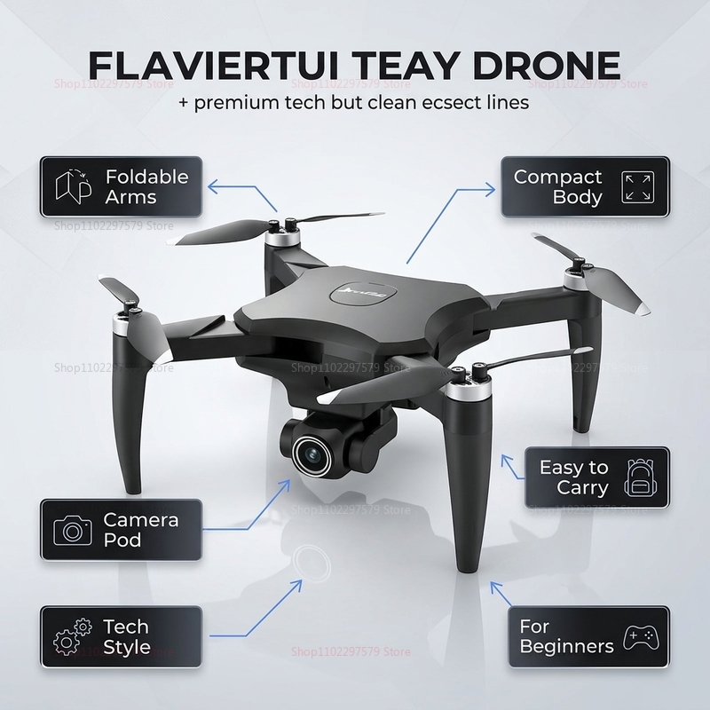 Mini Drone GPS Professional 8K - đánh giá và giá Drone Avion Rc