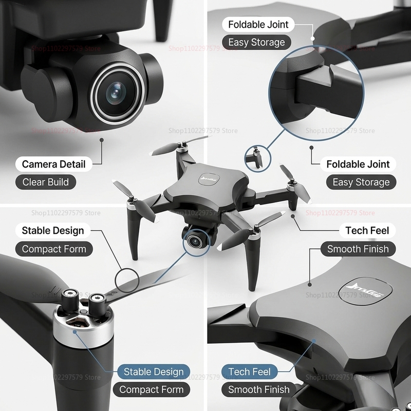 Mini Drone GPS Professional 8K - đánh giá và giá Drone Avion Rc