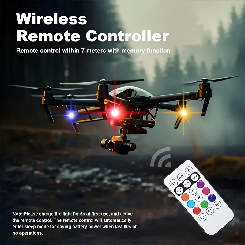 1-10PCS Motorcycle LED Aircraf - đánh giá và giá Drone Aircraft Jjrc