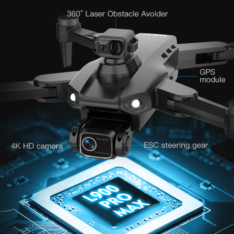 L900 Pro SE MAX GPS Drone 4K P - đánh giá và giá Drone Rc Team City