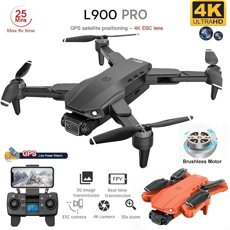 L900 Pro GPS Drone 4K Professi - đánh giá và giá Drone Rc Plegable