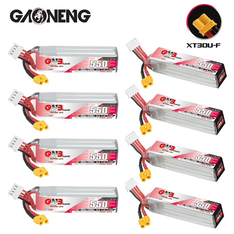 GNB HV 11.4V 550mAh 100C/200C  - đánh giá và giá Drone Rc Board