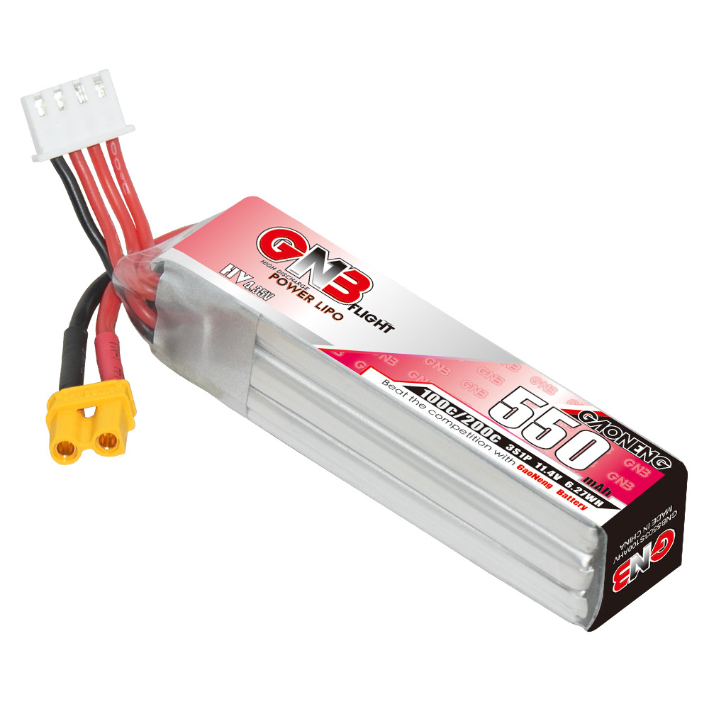 GNB HV 11.4V 550mAh 100C/200C  - đánh giá và giá Drone Rc Board