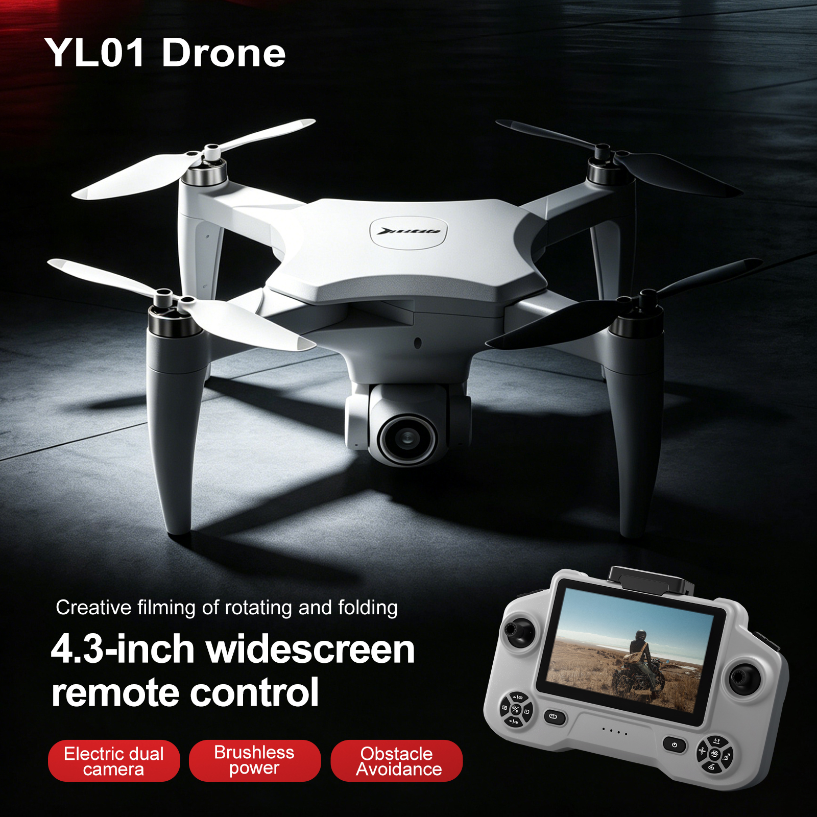 YL01 Mini Drone GPS Profession - đánh giá và giá Drone Avion Rc