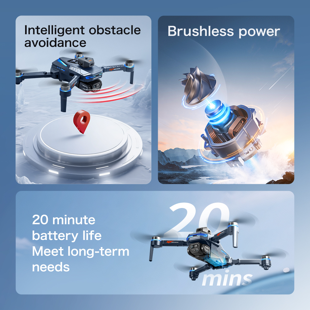 New Hot Sale GT8 Drone 4K Prof - đánh giá và giá Drone Top Rc
