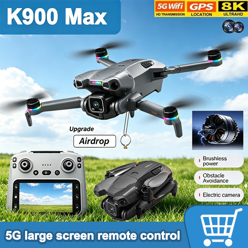 K900 Max One-click airdrop RC  - đánh giá và giá Drone Avion Rc