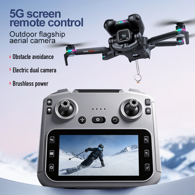K900 Max One-click airdrop RC  - đánh giá và giá Drone Avion Rc