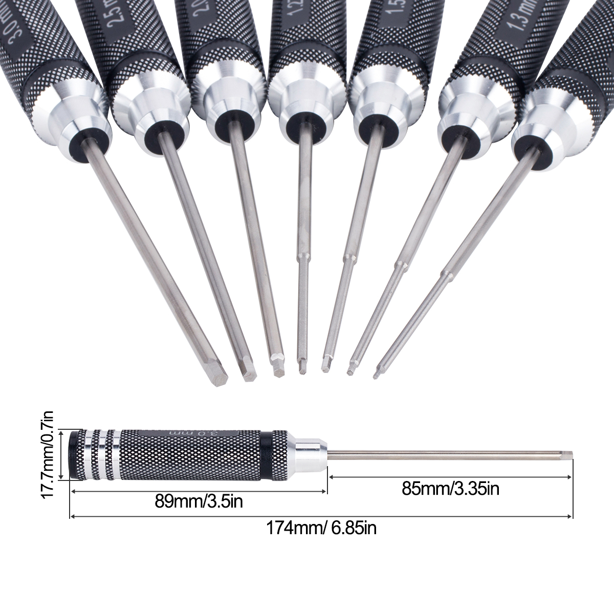 7 IN 1 Steel Hex Screwdriver S - đánh giá và giá Drone Rc Kit