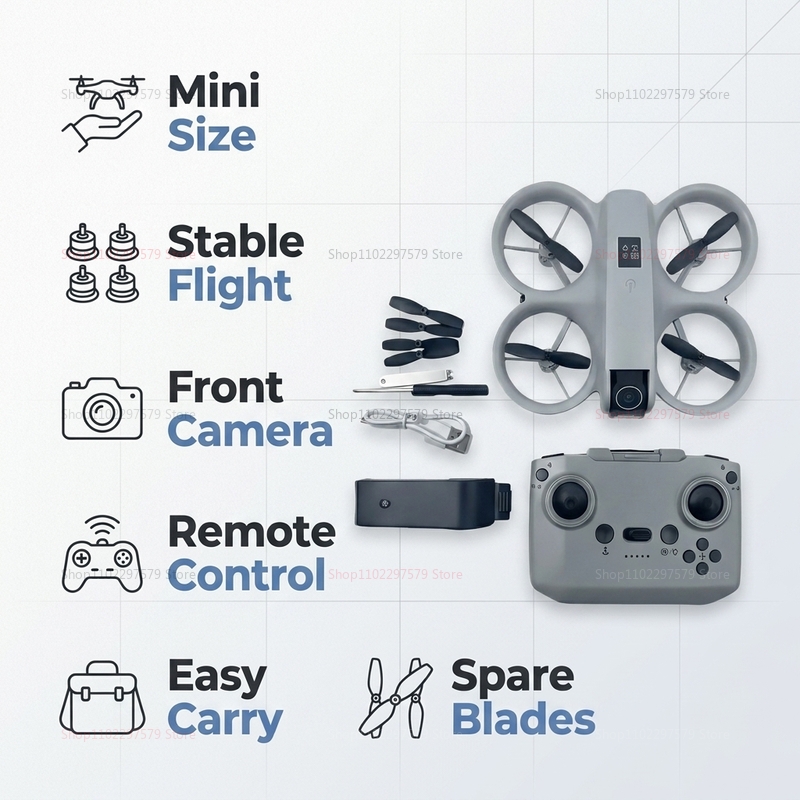 Mini Drone with 8K HD Camera F - đánh giá và giá Drone Rc Plegable