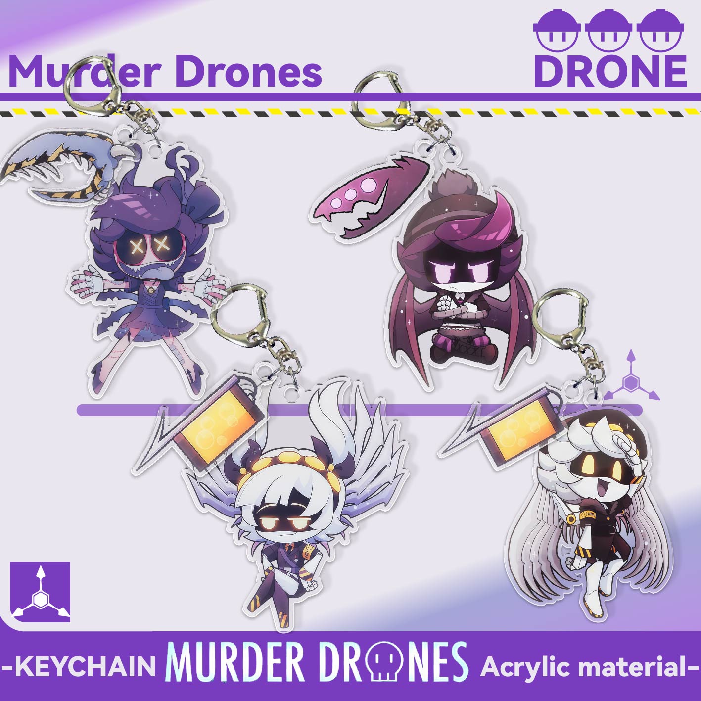 Murder Drones Keychain.,2D Acr - đánh giá và giá Drone & Rc Plane Maker Durgapur West Bengal