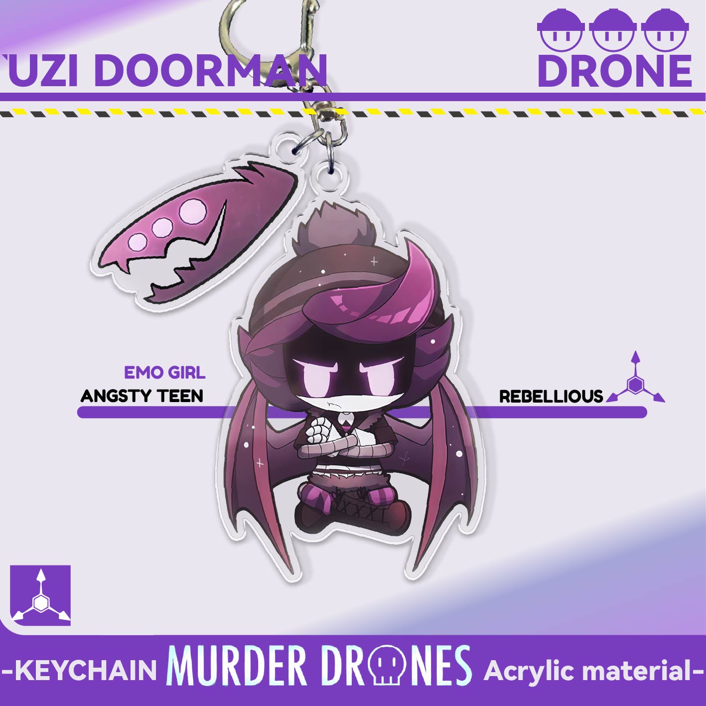 Murder Drones Keychain.,2D Acr - đánh giá và giá Drone & Rc Plane Maker Durgapur West Bengal