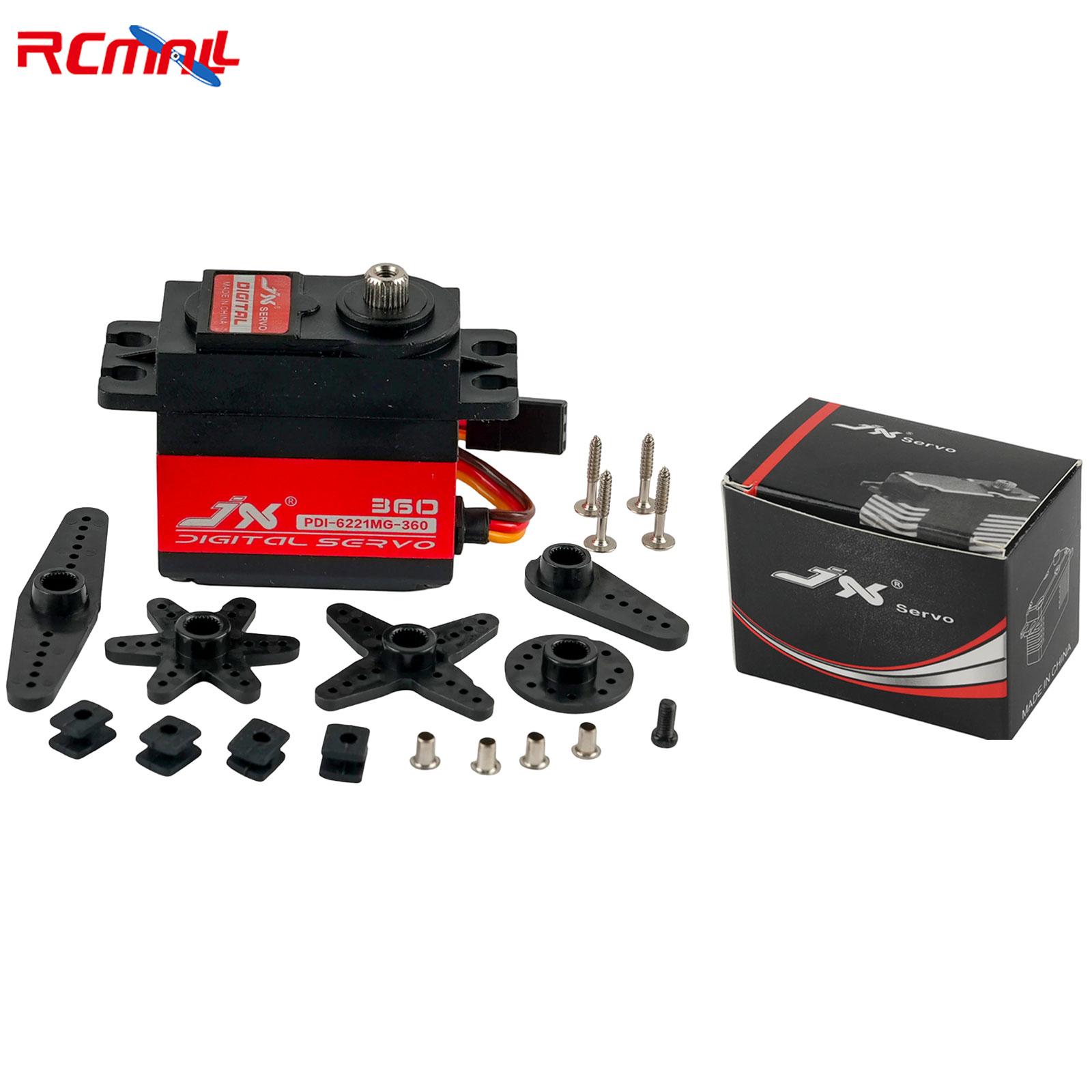 JX Servo 6221MG 20KG Servo Mot - đánh giá và giá Drone Motor Rc Car