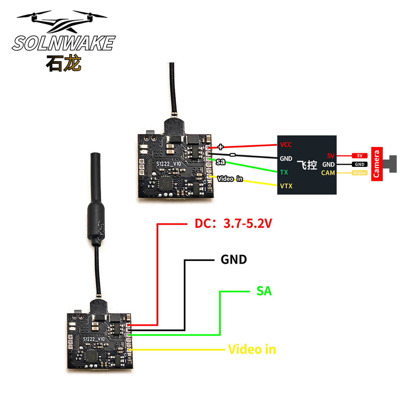 SLONWAKE Nano 5.8G 48CH 200mW  - đánh giá và giá Drone Rc Remote Control