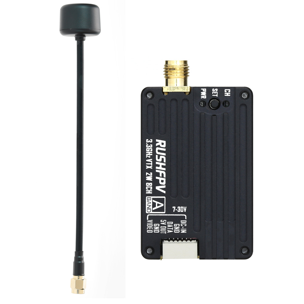 RUSHFPV 3.3G 2W VTX Transmitte - đánh giá và giá Drone Rc Remote Control
