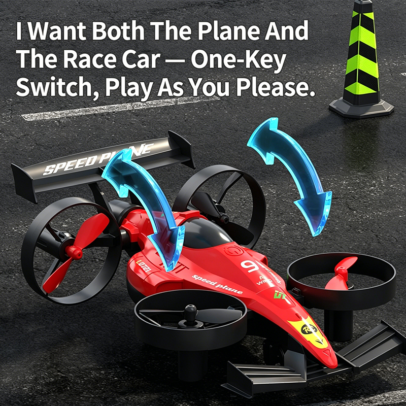 Drone 2 In 1 Flying RC Car Hel - đánh giá và giá Drone Vs Rc Car