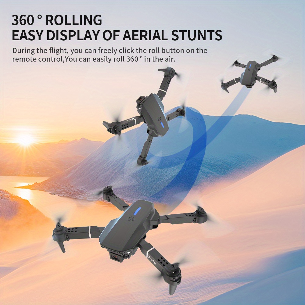 E88 Pro RC Drone WiFi FPV Heig - đánh giá và giá Drone Rc Plegable