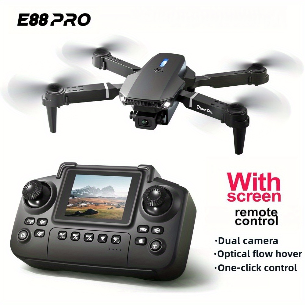 E88 Pro RC Drone WiFi FPV Heig - đánh giá và giá Drone Rc Plegable
