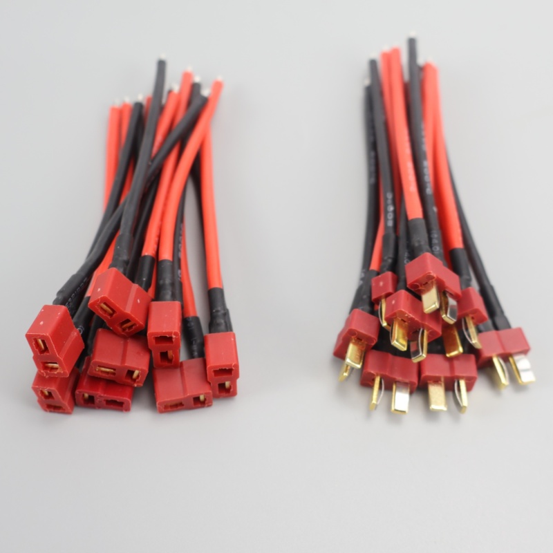 4 /8 /16 Pcs 10CM T-Plug Male  - đánh giá và giá Drone Motor Rc Car