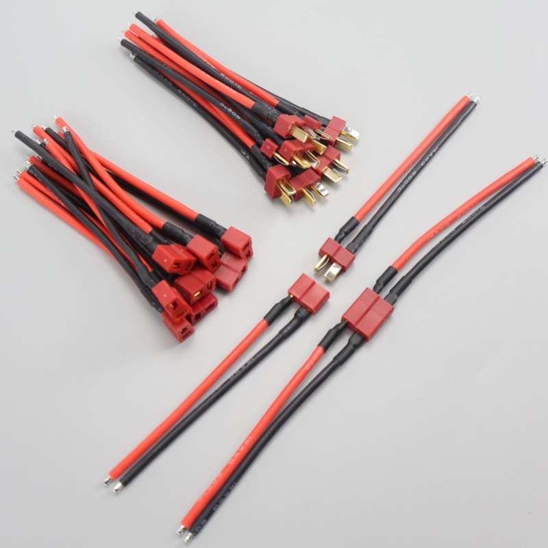 4 /8 /16 Pcs 10CM T-Plug Male  - đánh giá và giá Drone Motor Rc Car