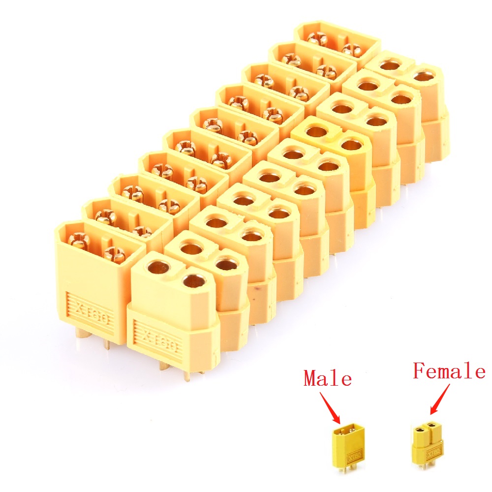 HOBBYMATE 1/5/10 Pairs XT60 Pl - đánh giá và giá Drone Motor Rc Car