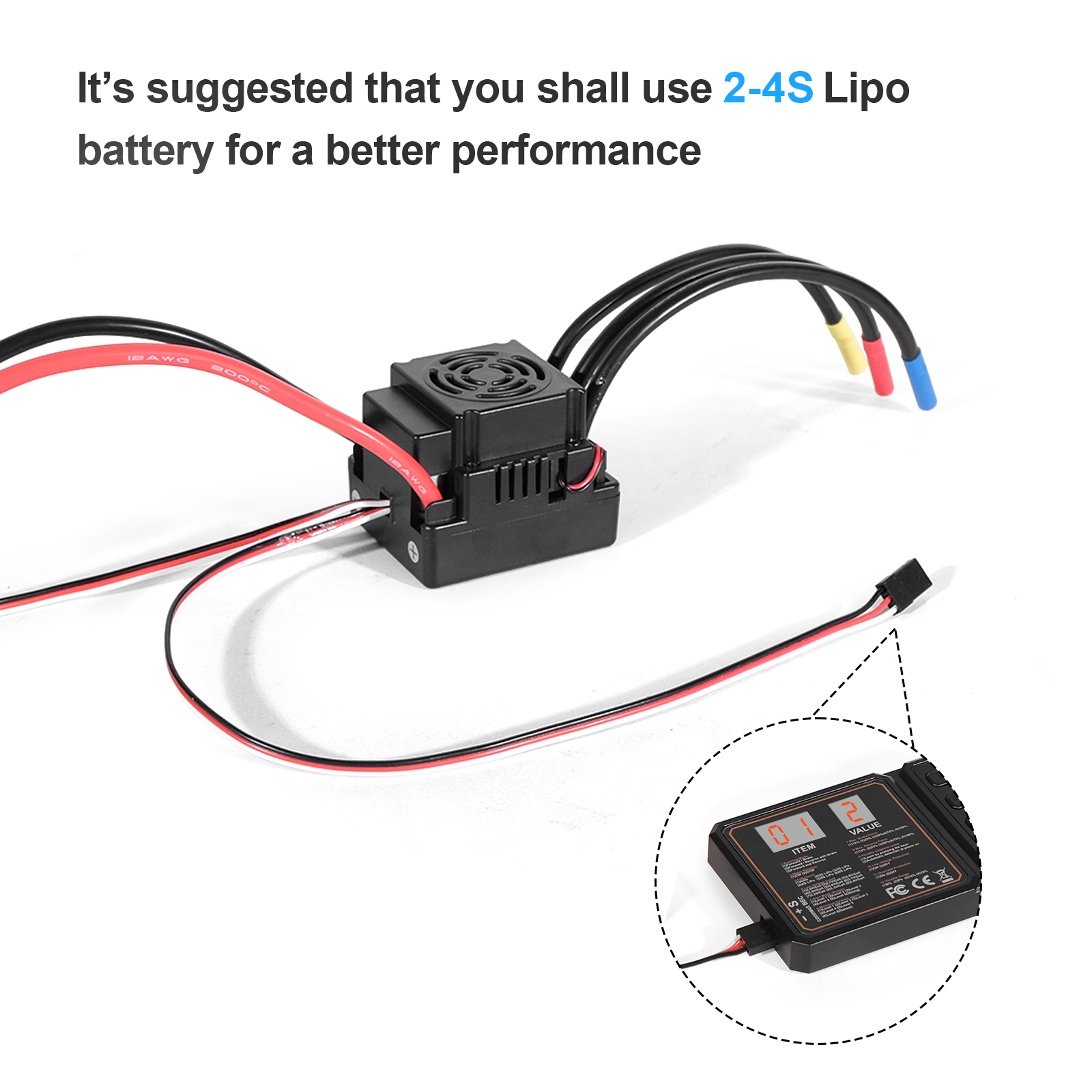 Upgrade Sensorless 60A 80A 120 - đánh giá và giá Drone Motor Rc Car