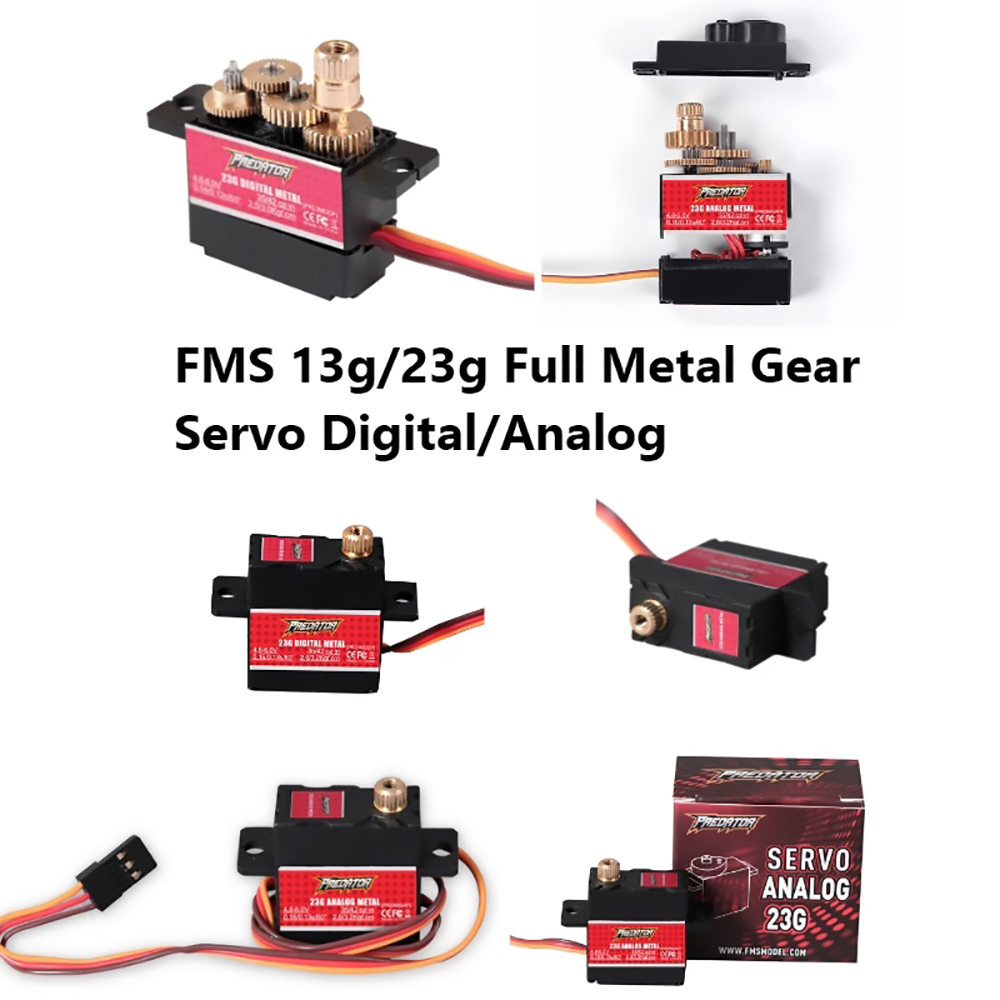 FMS Servo 9g 17g 25g 13g 23g P - đánh giá và giá Drone Avion Rc
