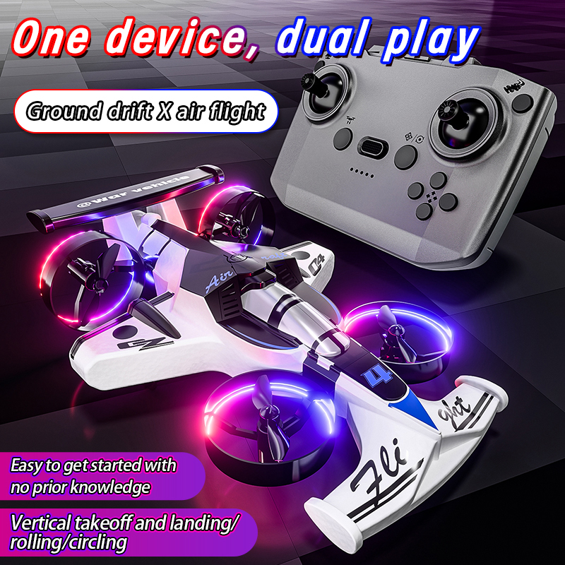 2in1 Mini Drone Air-Ground Fly - đánh giá và giá Drone Motor Rc Car