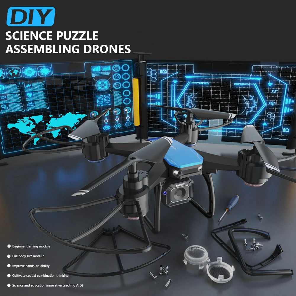 JJRC H108 Children DIY Assembl - đánh giá và giá Drone Aircraft Jjrc