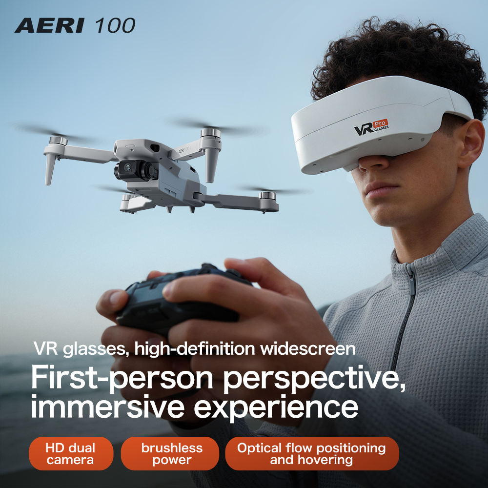 AERI 100 Drone with FPV VR Gog - đánh giá và giá Drone Rc Under 1000