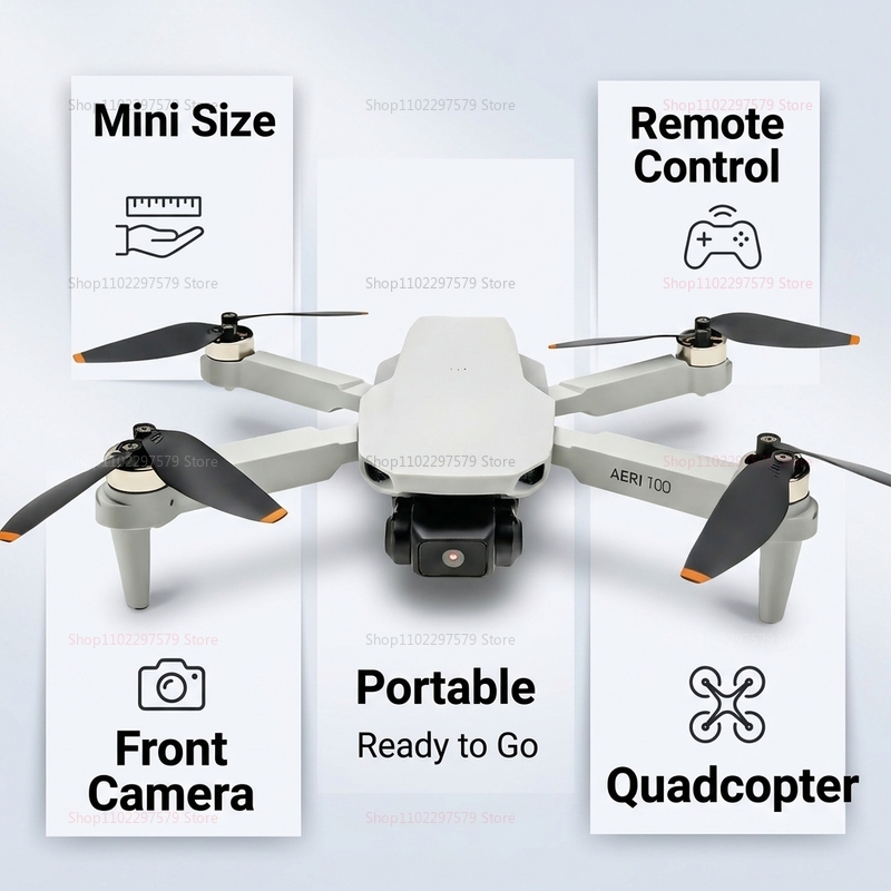 AERI 100 Drone with FPV VR Gog - đánh giá và giá Drone Rc Under 1000
