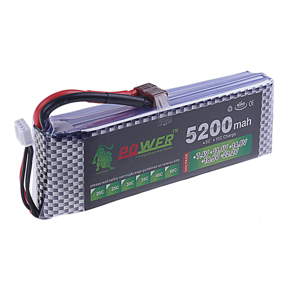 3S Lipo Battery 11.1V 5200mah  - đánh giá và giá Drone Rc Car